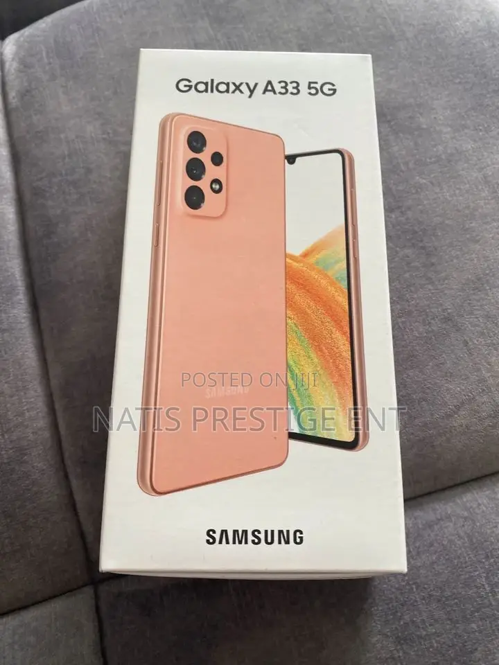 New Samsung Galaxy A33 5G 128 GB Gold