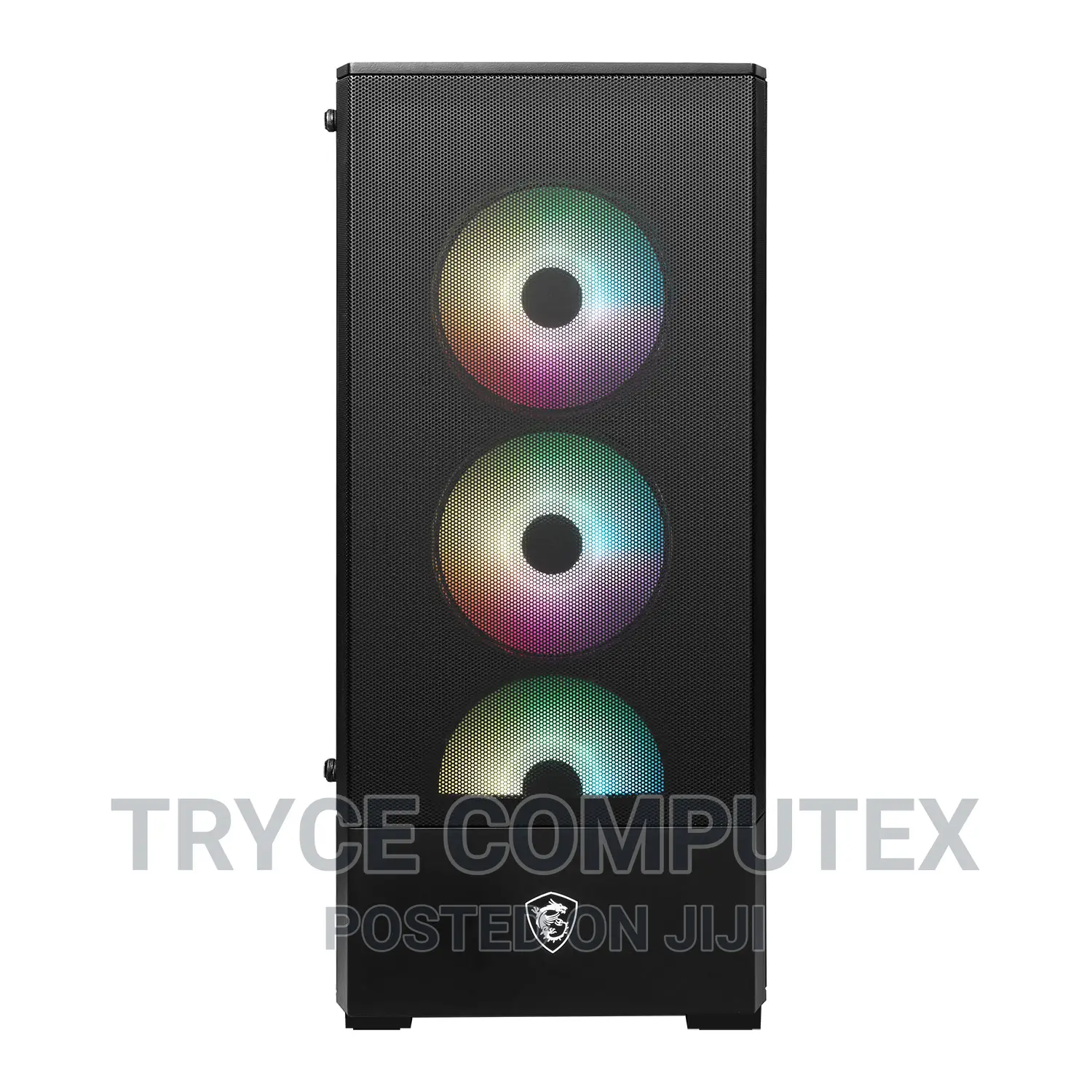 MSI MAG FORGE 112R Black Tempered Glass Mid-Tower Case