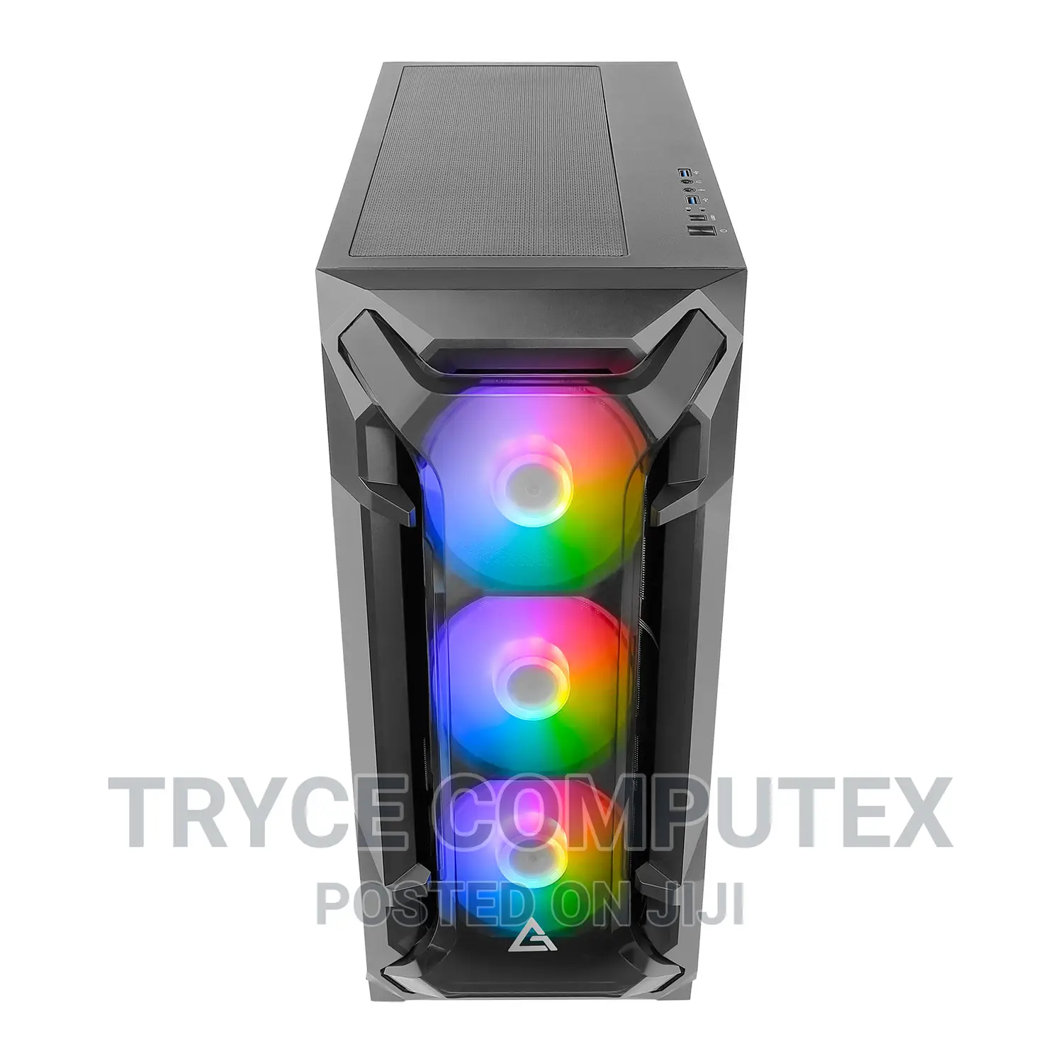 Antec DF600 FLUX Mid Tower Windowed PC Case Inc 5 Argb Fans
