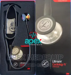 Littmann Cardiology Iv Black Rainbow