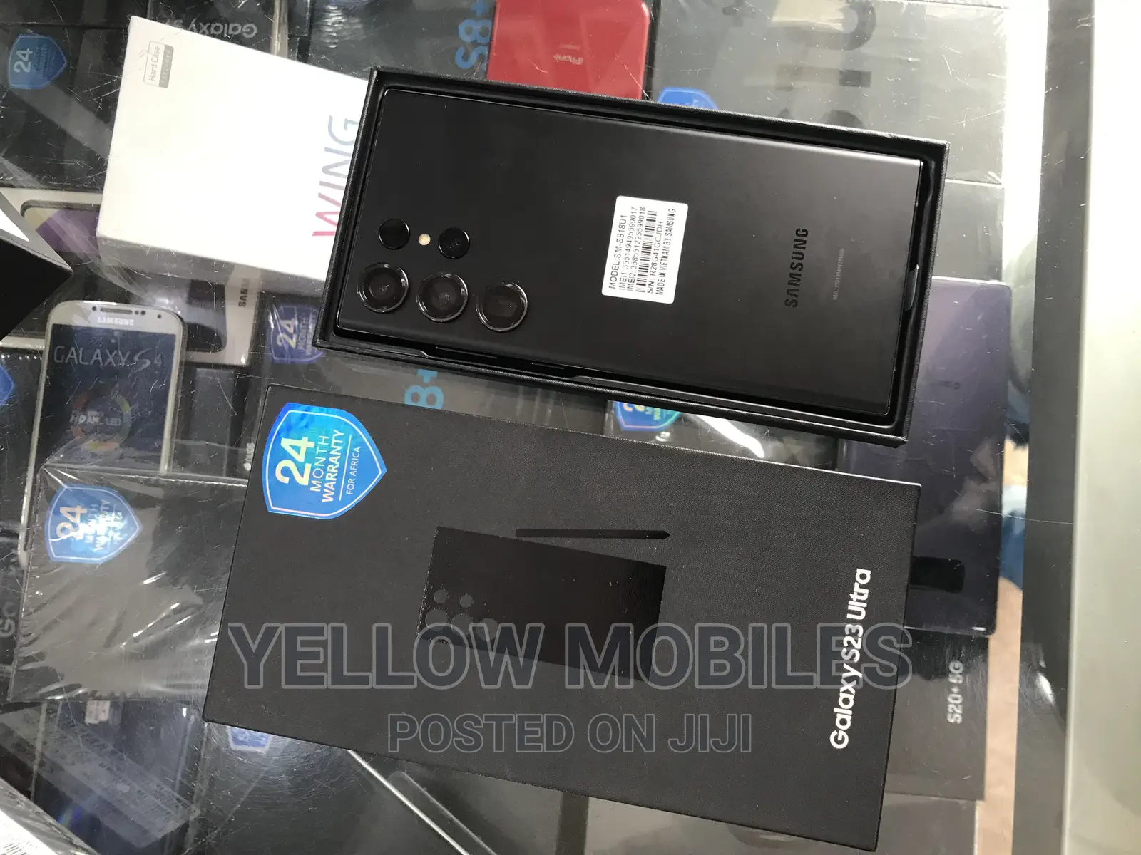 New Samsung Galaxy S23 Ultra 256 GB Black