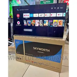 Skyworth 43" Android Smart Netflix Frameless Bluetooth 2025