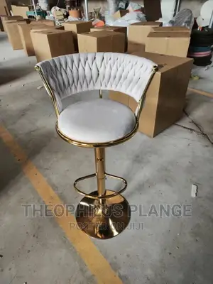 White Designer Bar Chair