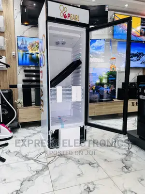 Tempered Glass Door PVC 424 Display Fridge Pearl Single Door