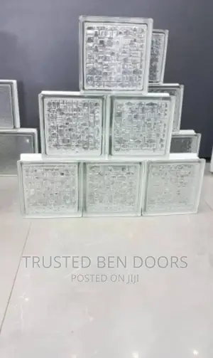 Glass Designed Block For Buildings