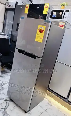 Samsung Rt-28 Doubledoor Topfreezer Electric Gray Fridge