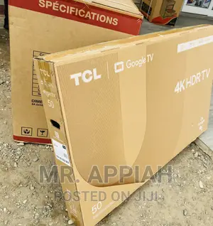 Shop Brand New TCL 50P735 50 Inch HDR Google Tv(Black) 