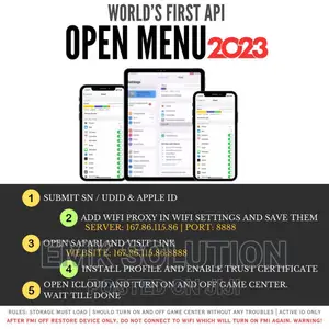 Open Menu Icloud Remove
