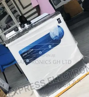 7kg Washingmachine Topload Semiautomatic Midea White Electri