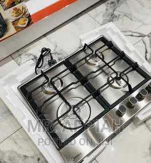 Shop Reliable Midea 4 Gas Burner Hob(Silver) 60G40ME