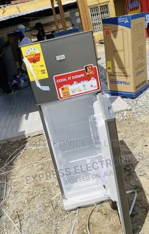 Doubledoor Electric Gray Zara-20bf Topfreezer Fridge 