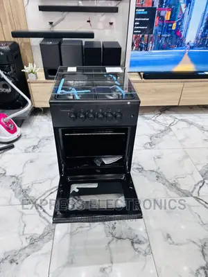 Cool Neat Black 3+1 Gas Cooker Oven Gas Electric Stove