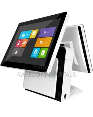 Double Screen Touch Pos Computer