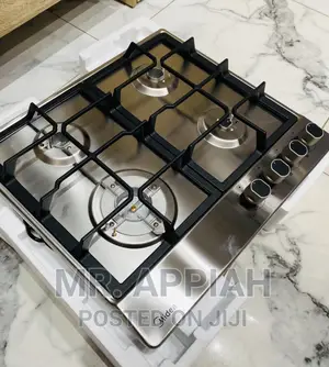 Auto-Ignition Midea Built-in 4 Gas Burner(Silver) 