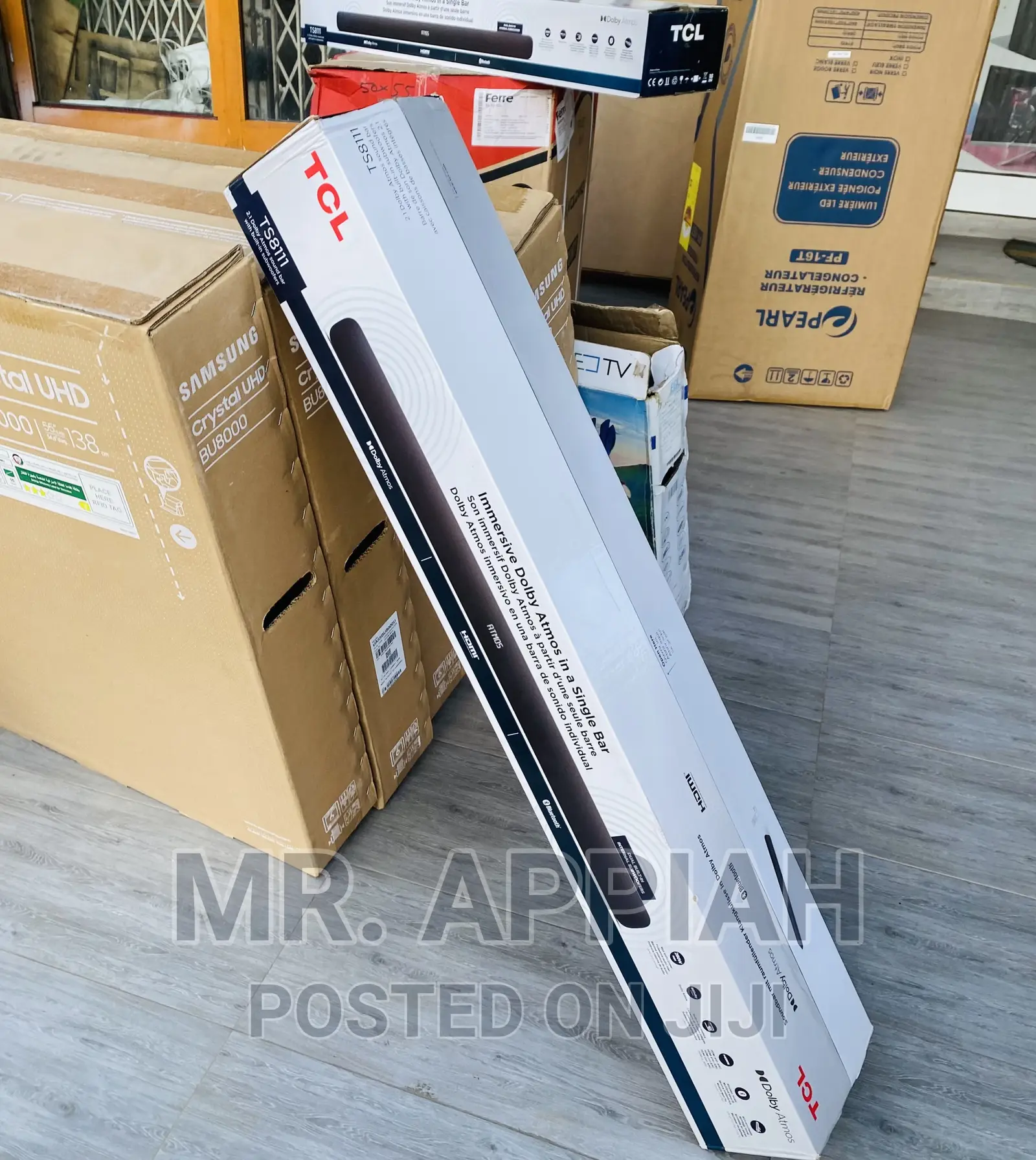 Efficient TCL 2.1ch Single Bluetooth Sound Bar(Black) 