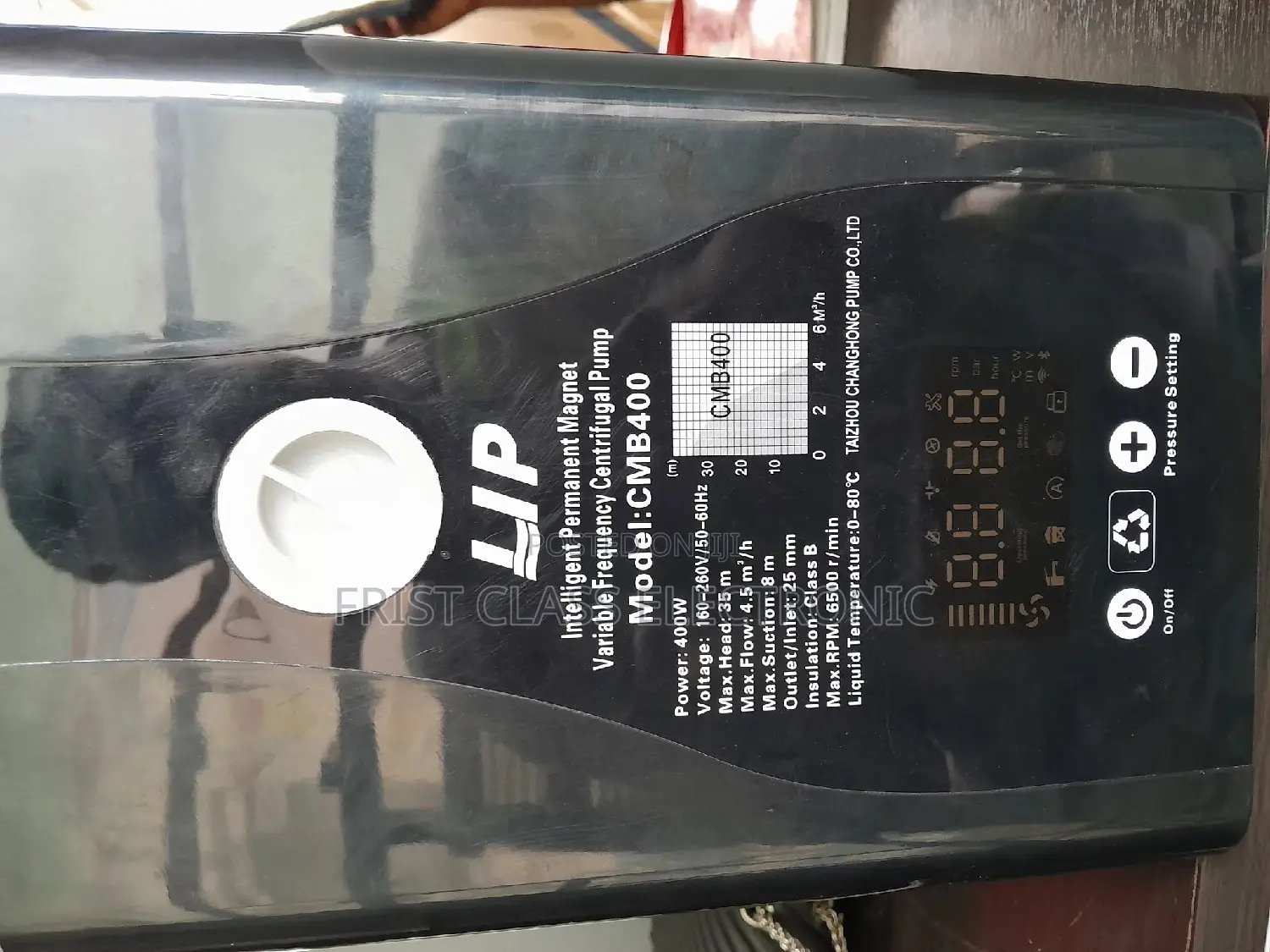 Water Pump Smart Water Pump Inverter 1.5HP Water Pump