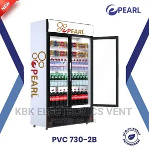 Pearl 600ltr Two Door Showcase Refrigerator