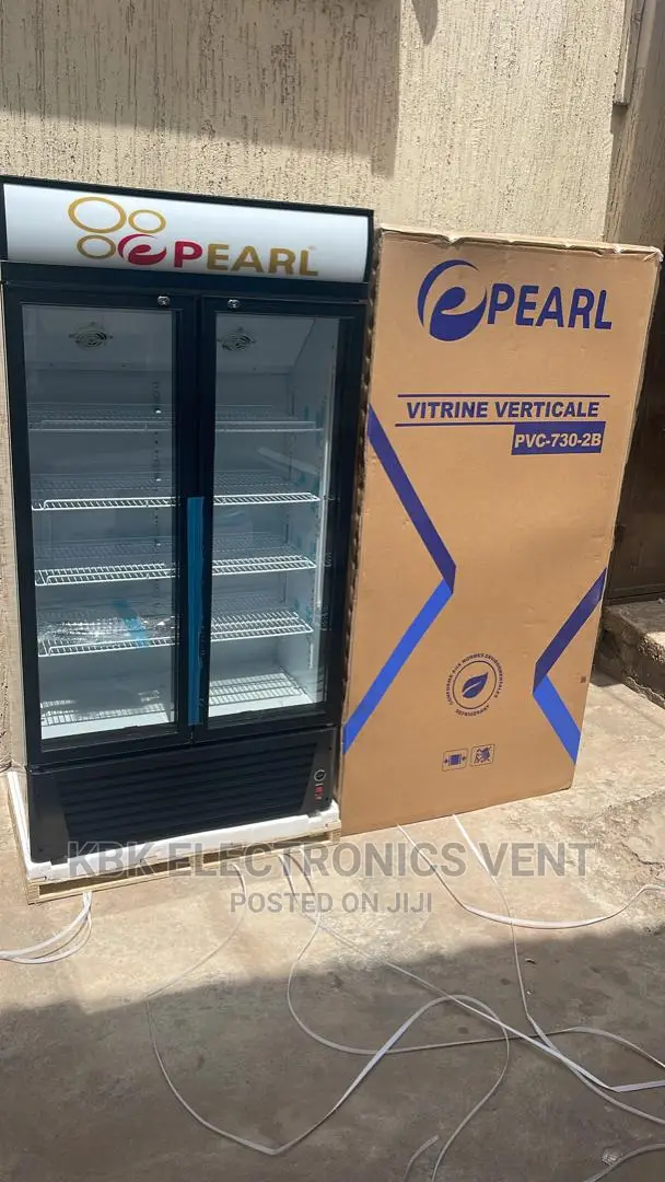 Pearl 600ltr Two Door Showcase Refrigerator