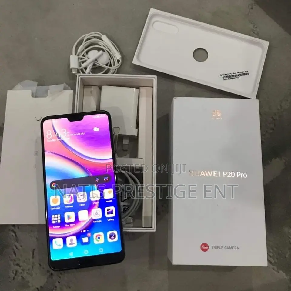 New Huawei P20 Pro 128 GB Black