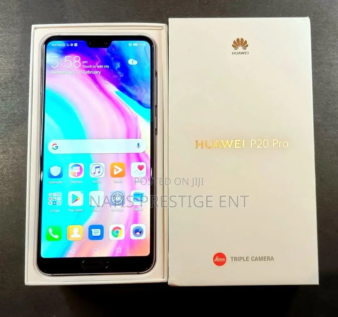 New Huawei P20 Pro 128 GB Black