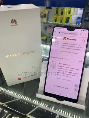New Huawei P20 Pro 128 GB Black