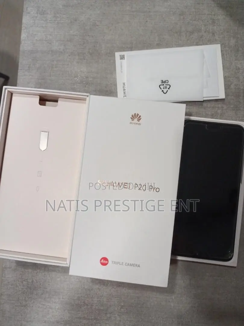 New Huawei P20 Pro 128 GB Black