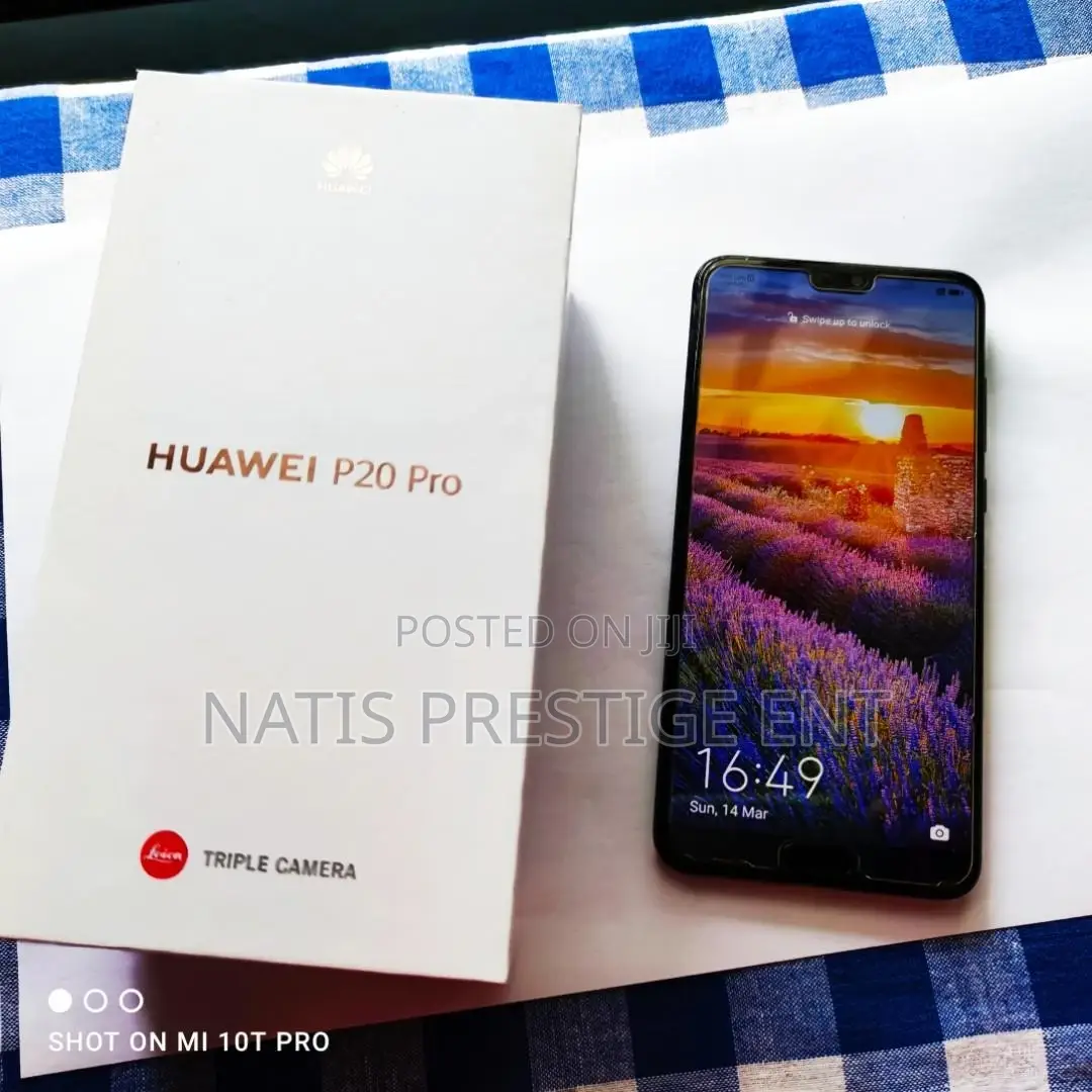 New Huawei P20 Pro 128 GB Black