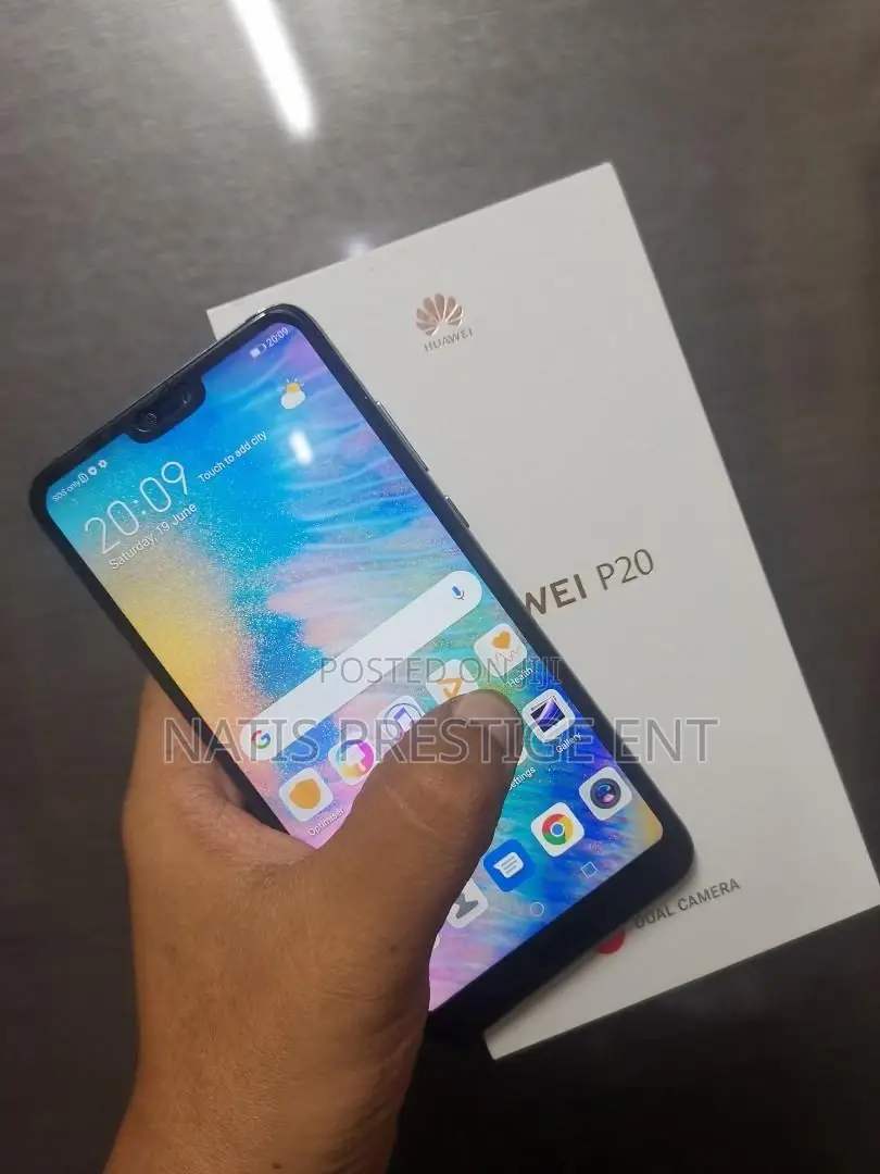 New Huawei P20 128 GB Black