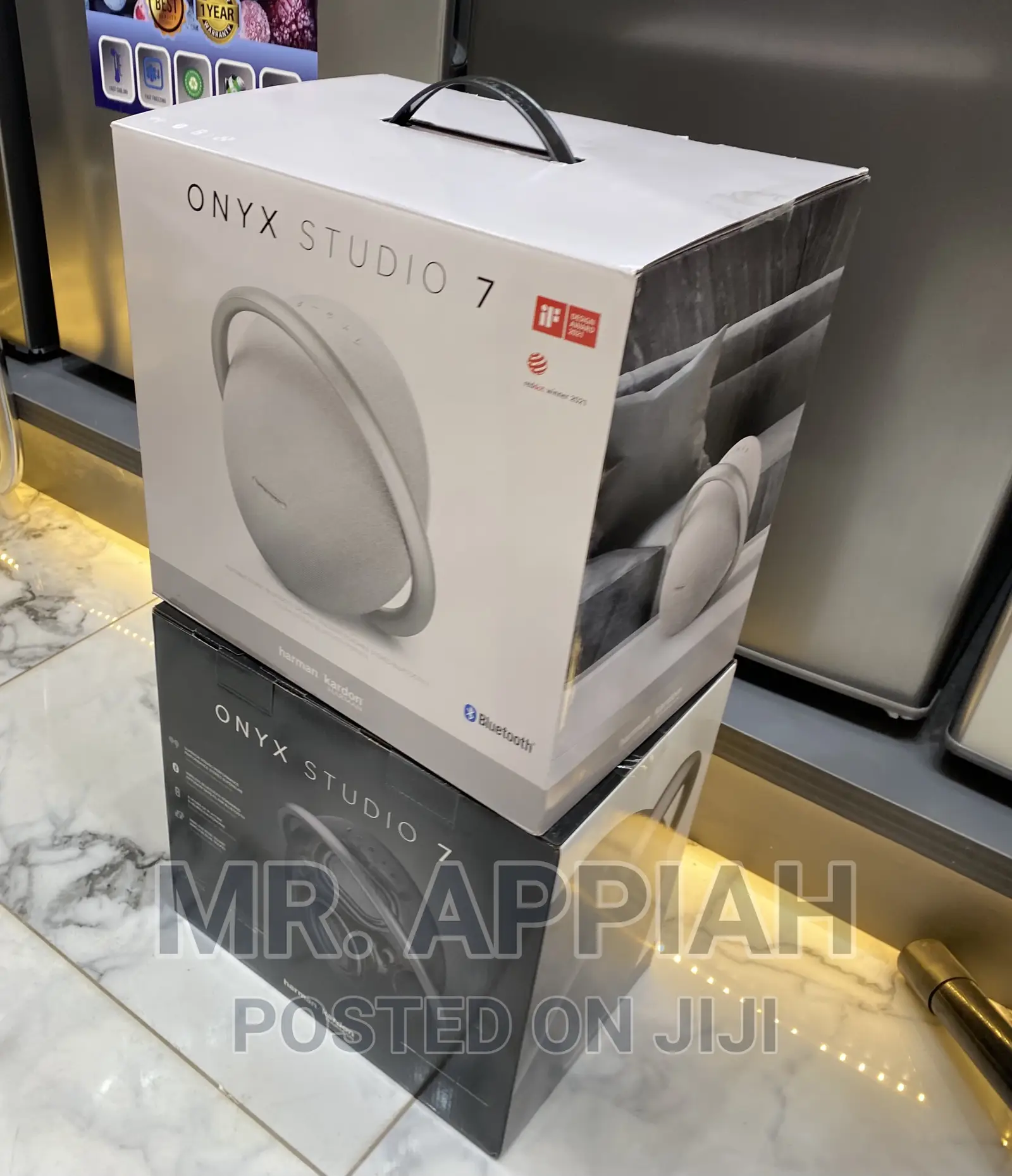 Unique Harman Kardon Onyx 7 Bluetooth Speaker(Black/Silver)