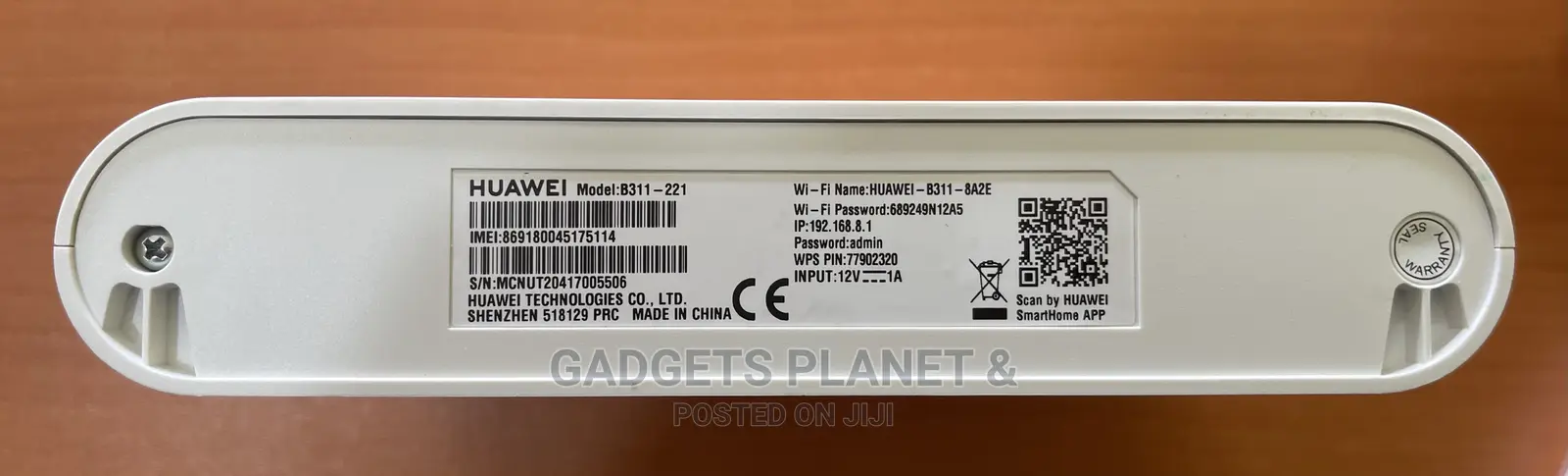 Huawei B311-8a2e Universal 3g/4g Lte 150 MBPS Wi-Fi Router