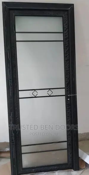 All_black Paladin Glass Bathroom Turkish Doors