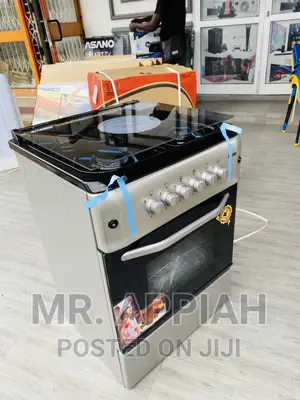 Shop Original Ferre 60x60 4 Gas Burner With Oven(Gray) 