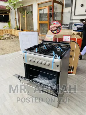 Anti-Rust Ferre 60x60 4 Gas Burner With Oven(Gray) 