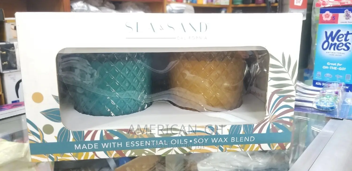 SEA SAND Soy Scented Blend Candles(2 Pieces)
