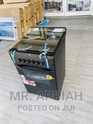 Shop High Quality Volcano 2 Gas + 2 Electric Burner(Black).