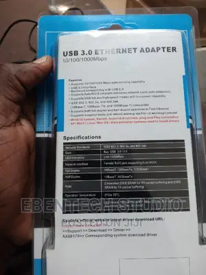 USB to Ethernet Lan Adapter