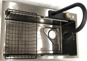 Deep Black Kitchen Sink- Deep Sink - Black Sink