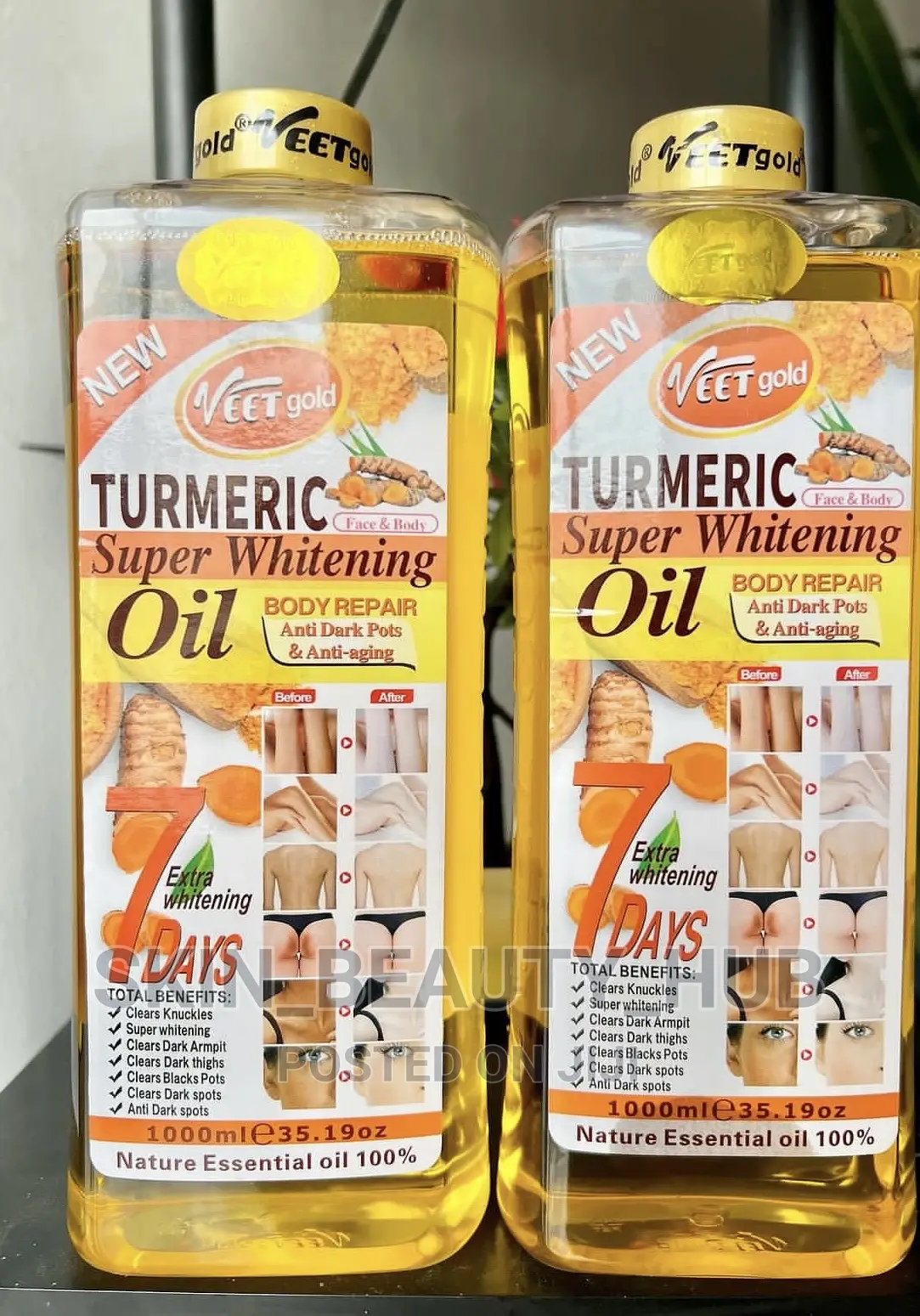 Veet Gold Turmeric Oil