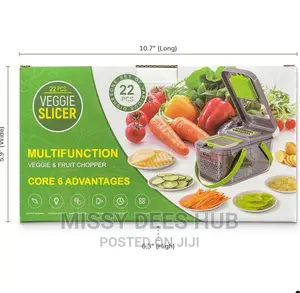 22pcs Fruits and Vegetables Chopper