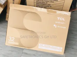 TCL Black Glossy LED D3200 32 Inches Electric Tv 