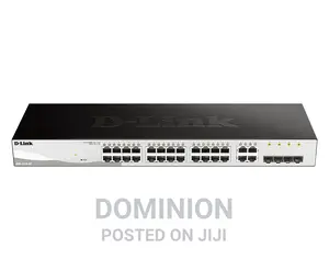 D-Link 28-Port Gigabit Smart Managed Switch DGS-1210-28 4sfp