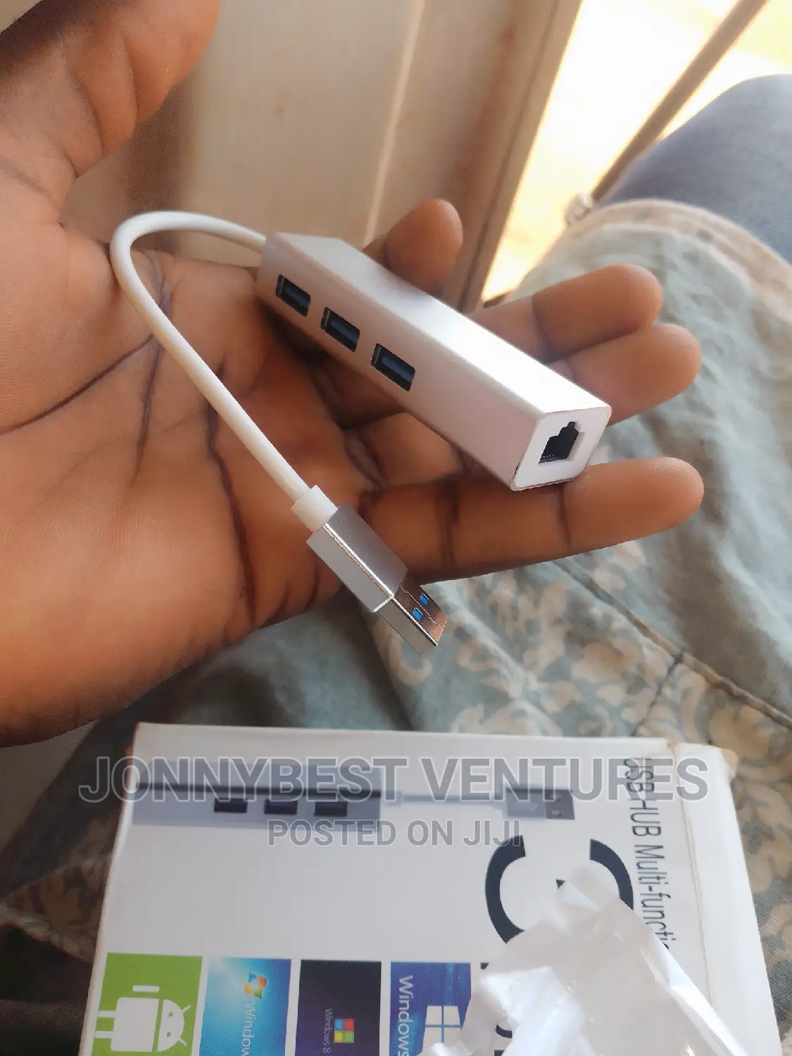 USB Hub With Lan Port