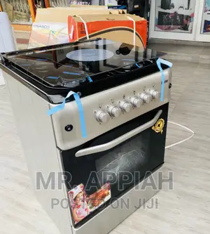 Highly Ferre 60x60 4 Gas Burner With Oven and Grill(Gray).