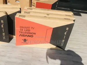 Smart Electric 32 Inches LED Asano Black Glossy Tv
