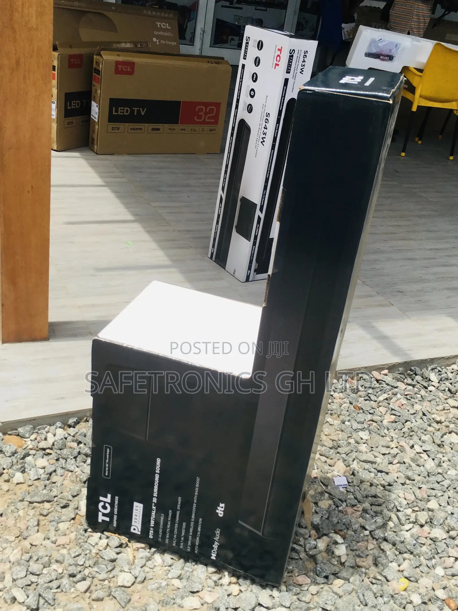 350W 3.1 Channel Bluetooth Wireless TCL P733W Soundbar 