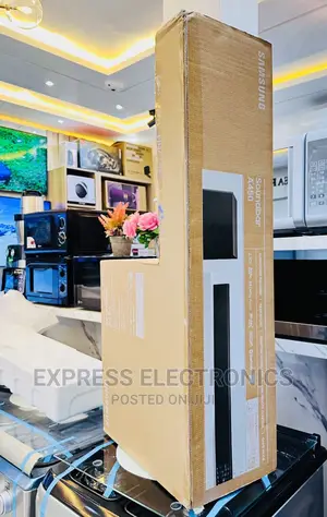 Very Affordable Black Samsung Soundbar With Woofer A450
