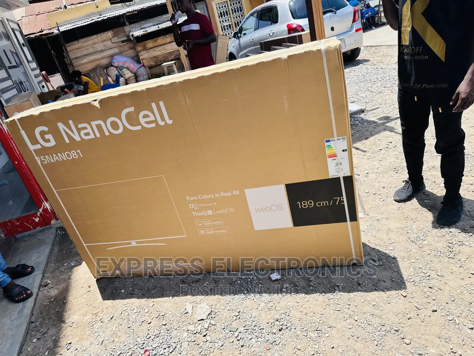 Very Awesome Slim UHD Smart LG 75”Nano81 Tv 