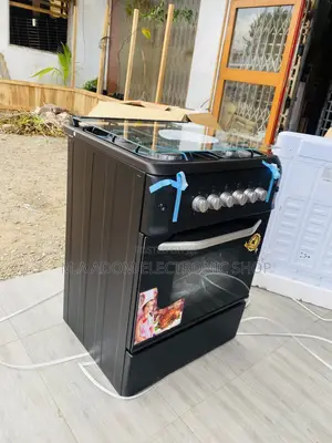 Shop Affordable Ferre 4 Gas Burner With Oven Grill(Black).