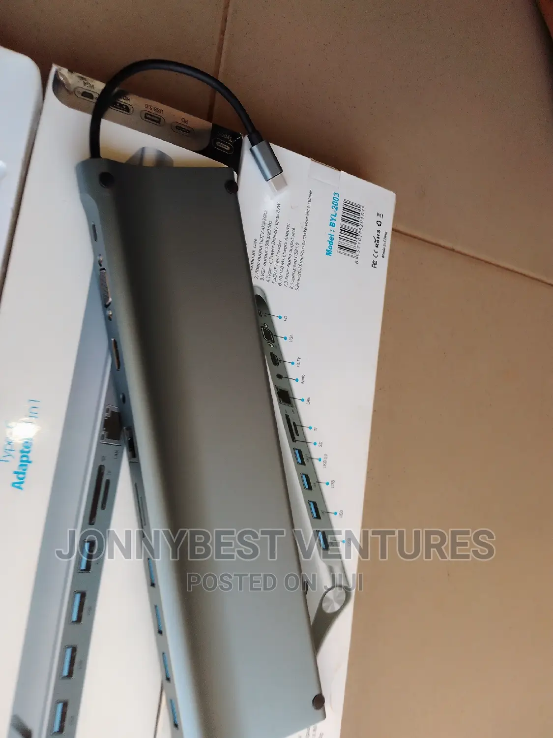 Long Type-C 11in1 Docking Station