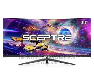 Sceptre 30-Inch Curved Gaming Monitor 21:9 (C305b-200un1)